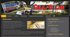 Desktop Screenshot of allstar-homeimprovements.com